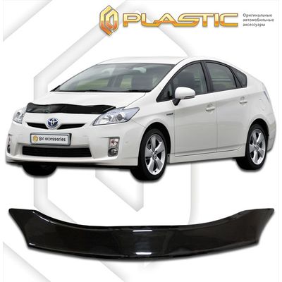 Дефлектор капота на TOYOTA PRIUS ZVW30 2009-н.в.