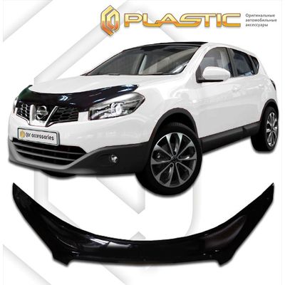 Дефлектор капота на NISSAN QASHQAI +2 2008-2013
