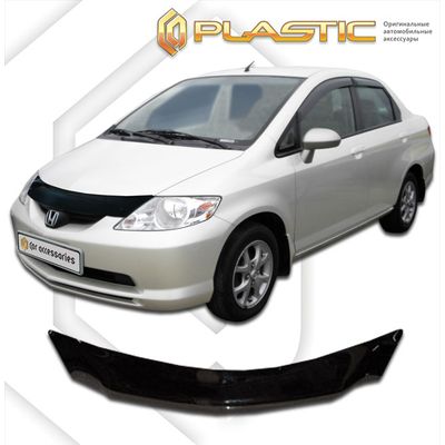 Дефлектор капота на HONDA FIT ARIA D-6,7,8,9 2002-2004