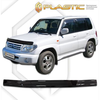 Дефлектор капота на MITSUBISHI PAJERO IO H66-H77 5-door, С объемом двигателя 2 л. 1998-2007