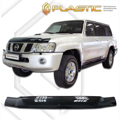 Дефлектор капота на NISSAN SAFARI Y61 2005-2007