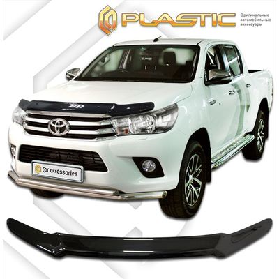 Дефлектор капота на TOYOTA HILUX 2015-н.в.