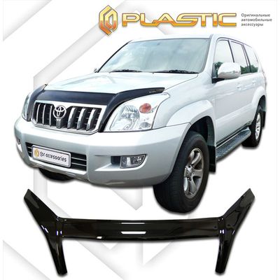 Дефлектор капота на TOYOTA LAND CRUISER PRADO J120-J125 2004-2010