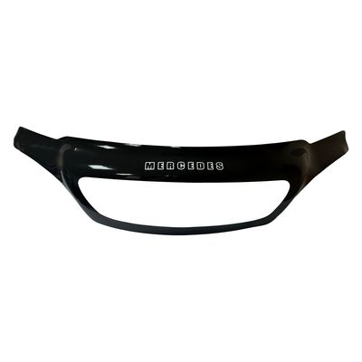 Дефлектор капота (Мухобойка) на MERCEDES-BENZ M-Класс I (W163) I (W163) Рестайлинг внедорожник 5 дв. 1996-2005, отбойник на капот, с облицовкой радиатора