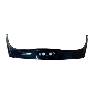 Дефлектор капота (Мухобойка) на FORD FOCUS III Рестайлинг седан хэтчбек 5 дв. универсал 5 дв. 2015-2019, 3+, отбойник на капот