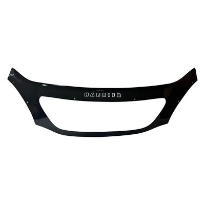 Дефлектор капота (Мухобойка) на TOYOTA HARRIER II (XU30) внедорожник 5 дв. 2003-2009, отбойник на капот, с облицовкой радиатора