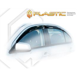 Ветровики дверей для MITSUBISHI LANCER седан-хэтчбэк 2007-2009
