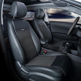 Накидки на сиденья автомобиля ECO CORD передние, комбинированный, чёрный