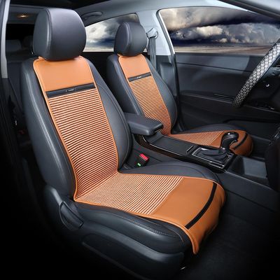 Накидки на сиденья автомобиля ECO CORD передние, комбинированный, коричневый