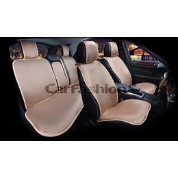 Накидки на сиденья автомобиля VERONA PLUS комплект, шёлк, коричневый