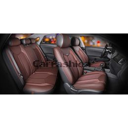 Каркасные накидки 3D на сиденья автомобиля URBAN PLUS комплект, экокожа/твид, коричневый Каркасные накидки 3D на сиденья автомобиля URBAN PLUS комплект, экокожа/твид, коричневый