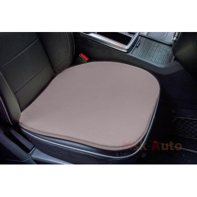 Накидка на сиденье автомобиля ALPACA MINI переднее, искусственный мех, какао