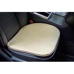 Накидка на сиденье автомобиля ALPACA MINI переднее, искусственный мех, бежевый