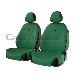 Накидки на сиденья автомобиля FORUM FRONT передние, полиэстер, зелёный
