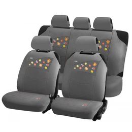 Накидки на сиденья автомобиля BEETLES PLUS комплект, трикотаж, серый