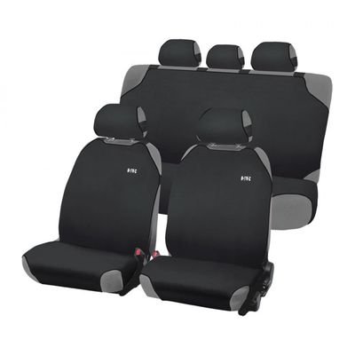 Накидки на сиденья автомобиля PERFECT PLUS комплект, трикотаж, чёрный