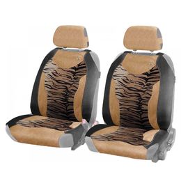 Накидки на сиденья автомобиля SAFARI FRONT передние, трикотаж, тигр
