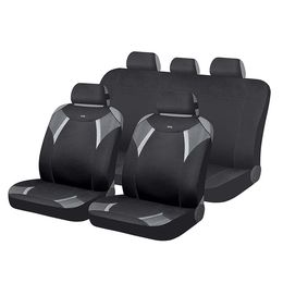 Накидки на сиденья автомобиля VIPER GLOSSY комплект, полиэстер, серебристый