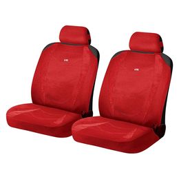Накидки на сиденья автомобиля CRUISE FRONT передние, алькантара, красный