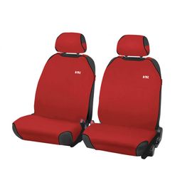 Накидки на сиденья автомобиля PERFECT FRONT передние, трикотаж, красный