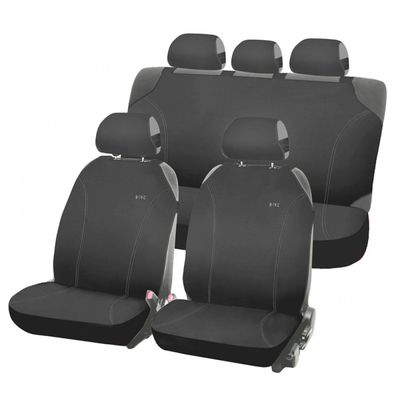 Накидки на сиденья автомобиля MAGIC PLUS комплект, трикотаж, тёмно-серый
