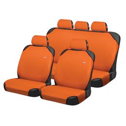 Накидки на сиденья автомобиля PERFECT PLUS комплект, трикотаж, оранжевый