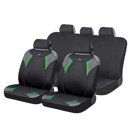 Накидки на сиденья автомобиля VIPER GLOSSY комплект, полиэстер, зелёный
