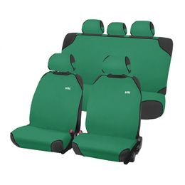 Накидки на сиденья автомобиля PERFECT PLUS комплект, трикотаж, зелёный