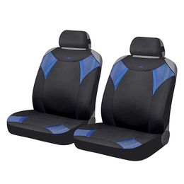 Накидки на сиденья автомобиля VIPER GLOSSY FRONT передние, полиэстер, синий