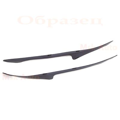 Реснички накладки на фары для NISSAN ALMERA CLASSIC B10 N17 2006-2012, чёрный