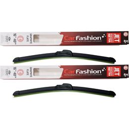 Щётки стеклоочистителя для Ford Escort I универсал 3 дв. 1968-1976, дворники на Форд Эскорт комплект CarFashion JET бескаркасные - водительский 400 мм, пассажирский 400 мм (16 / 16 дюймов)