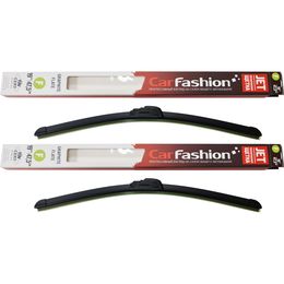 Щётки стеклоочистителя для Ford Fiesta Mk4 хэтчбек 3 дв. 1995-1999, дворники на Форд Фиеста комплект CarFashion JET бескаркасные - водительский 475 мм, пассажирский 475 мм (19 / 19 дюймов)