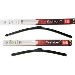 Щётки стеклоочистителя для Acura ILX I седан 2012-2015, дворники на Акура ИЛХ комплект CarFashion JET бескаркасные - водительский 650 мм, пассажирский 475 мм (26 / 19 дюймов)