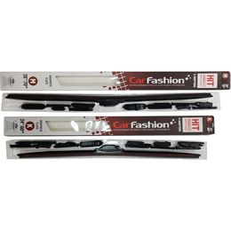 Щётки стеклоочистителя для Ford Transit VI (V184, V185) ФУРГОН 2000-2006, дворники на Форд Транзит комплект CarFashion HIT бескаркасные - водительский 700 мм, пассажирский 600 мм (28 / 24 дюймов)