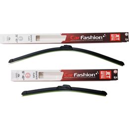 Щётки стеклоочистителя для Hyundai Accent IV (RB) седан 2010-2017, дворники на Хендай Акцент комплект CarFashion JET бескаркасные - водительский 650 мм, пассажирский 400 мм (26 / 16 дюймов)