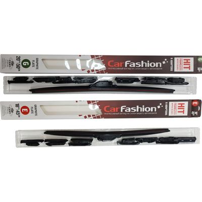 Щётки стеклоочистителя для Acura Integra III седан 1993-2001, дворники на Акура Интегра комплект CarFashion HIT бескаркасные - водительский 500 мм, пассажирский 450 мм (20 / 18 дюймов)