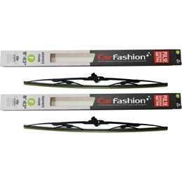 Щётки стеклоочистителя для Ford Fiesta Mk4 Рестайлинг хэтчбек 5 дв. 1999-2002, дворники на Форд Фиеста комплект CarFashion PULSE каркасные - водительский 475 мм, пассажирский 475 мм (19 / 19 дюймов)