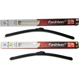 Щётки стеклоочистителя для Ford Focus I седан 1998-2001, дворники на Форд Фокус комплект CarFashion JET бескаркасные - водительский 550 мм, пассажирский 475 мм (22 / 19 дюймов)
