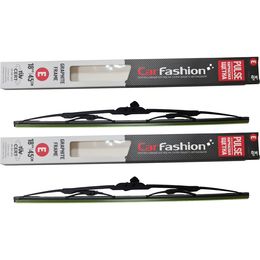 Щётки стеклоочистителя для Ford Mustang II купе 1974-1978, дворники на Форд Мустанг комплект CarFashion PULSE каркасные - водительский 450 мм, пассажирский 450 мм (18 / 18 дюймов)