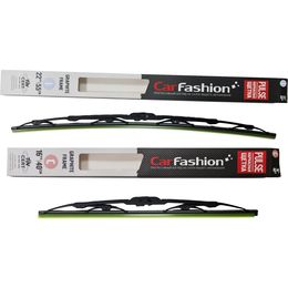 Щётки стеклоочистителя для Geely CE/GC5 хэтчбек 5 дв. 2008-2018, дворники на Джили ГС5 комплект CarFashion PULSE каркасные - водительский 550 мм, пассажирский 400 мм (22 / 16 дюймов)