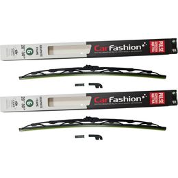Щётки стеклоочистителя для Ford Escort (North America) II универсал 5 дв. 1990-1996, дворники на Форд Эскорт комплект CarFashion PULSE каркасные - водительский 500 мм, пассажирский 500 мм (20 / 20 дюймов)