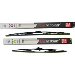 Щётки стеклоочистителя для Ford Fusion (North America) I седан 2005-2012, дворники на Форд Фьюжн (северная америка) комплект CarFashion PULSE каркасные - водительский 600 мм, пассажирский 475 мм (24 / 19 дюймов)