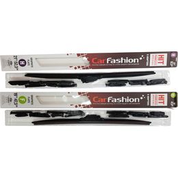 Щётки стеклоочистителя для Volkswagen Vento седан 1991-1998, дворники на Фольксваген Венто комплект CarFashion HIT бескаркасные - водительский 525 мм, пассажирский 475 мм (21 / 19 дюймов)