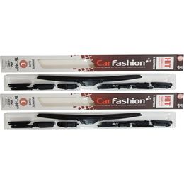 Щётки стеклоочистителя для Ford Escort I седан 2 дв. 1968-1976, дворники на Форд Эскорт комплект CarFashion HIT бескаркасные - водительский 400 мм, пассажирский 400 мм (16 / 16 дюймов)