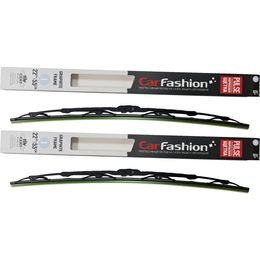 Щётки стеклоочистителя для Ford Transit V (VE83) ФУРГОН 1994-2000, дворники на Форд Транзит комплект CarFashion PULSE каркасные - водительский 550 мм, пассажирский 550 мм (22 / 22 дюймов)