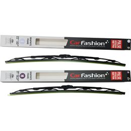 Щётки стеклоочистителя для Audi S6 II (C5) седан 1999-2004, дворники на Ауди S6 комплект CarFashion PULSE каркасные - водительский 550 мм, пассажирский 525 мм (22 / 21 дюймов)