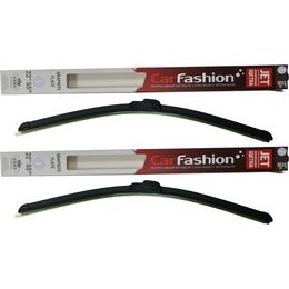 Щётки стеклоочистителя для Ford F-150 XII пикап двойная кабина 2008-2014, CrewCab, дворники на Форд F-150/F-250/F-350/F-450/F-550 комплект CarFashion JET бескаркасные - водительский 550 мм, пассажирский 550 мм (22 / 22 дюймов)