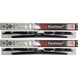 Щётки стеклоочистителя для Ford Mustang IV кабриолет 1993-1998, дворники на Форд Мустанг комплект CarFashion HIT бескаркасные - водительский 500 мм, пассажирский 500 мм (20 / 20 дюймов)