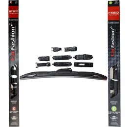 Щётки стеклоочистителя для Acura TL II Рестайлинг седан 2001-2003, дворники на Акура ТЛ комплект CarFashion HYBRID гибридные - водительский 600 мм, пассажирский 475 мм (24 / 19 дюймов)