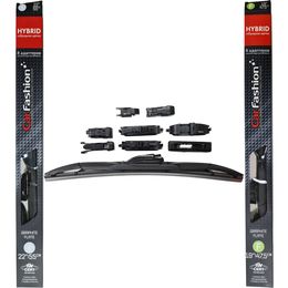 Щётки стеклоочистителя для Acura RL I седан 1995-1998, дворники на Акура РЛ комплект CarFashion HYBRID гибридные - водительский 550 мм, пассажирский 475 мм (22 / 19 дюймов)